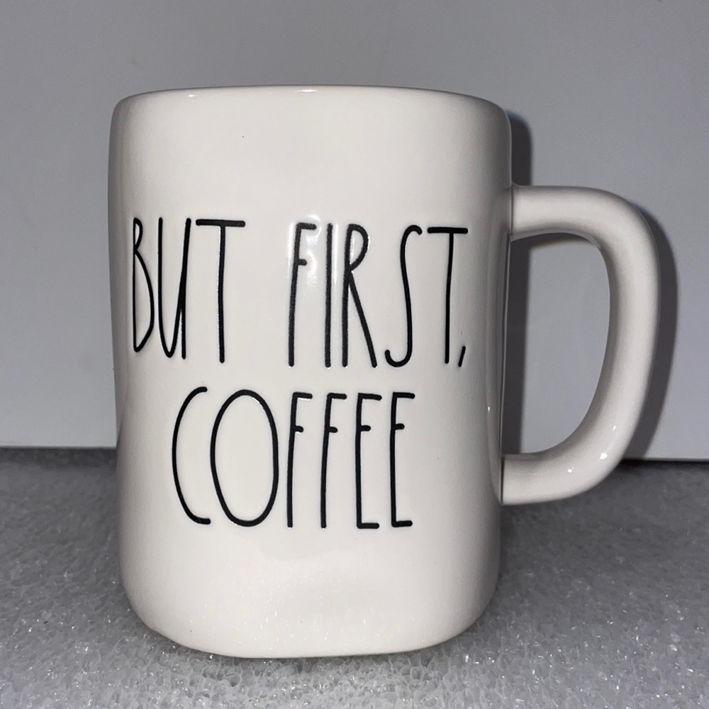 Rae Dunn Artisan Collection by Magenta “But First, Coffee” Mug